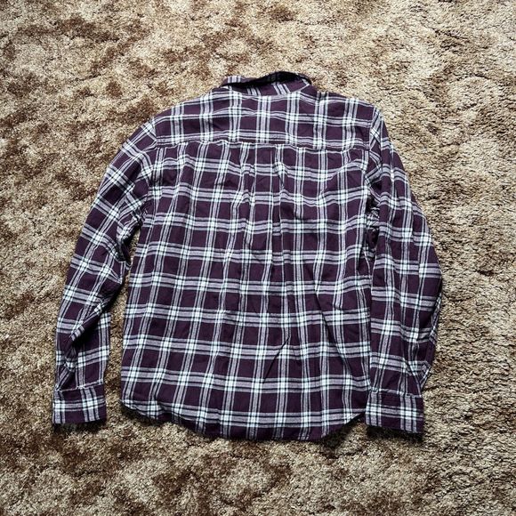 Woolrich Long Sleeve Button Down Mens Extra Large Plaid 100% Cotton Casual - Picture 10 of 10